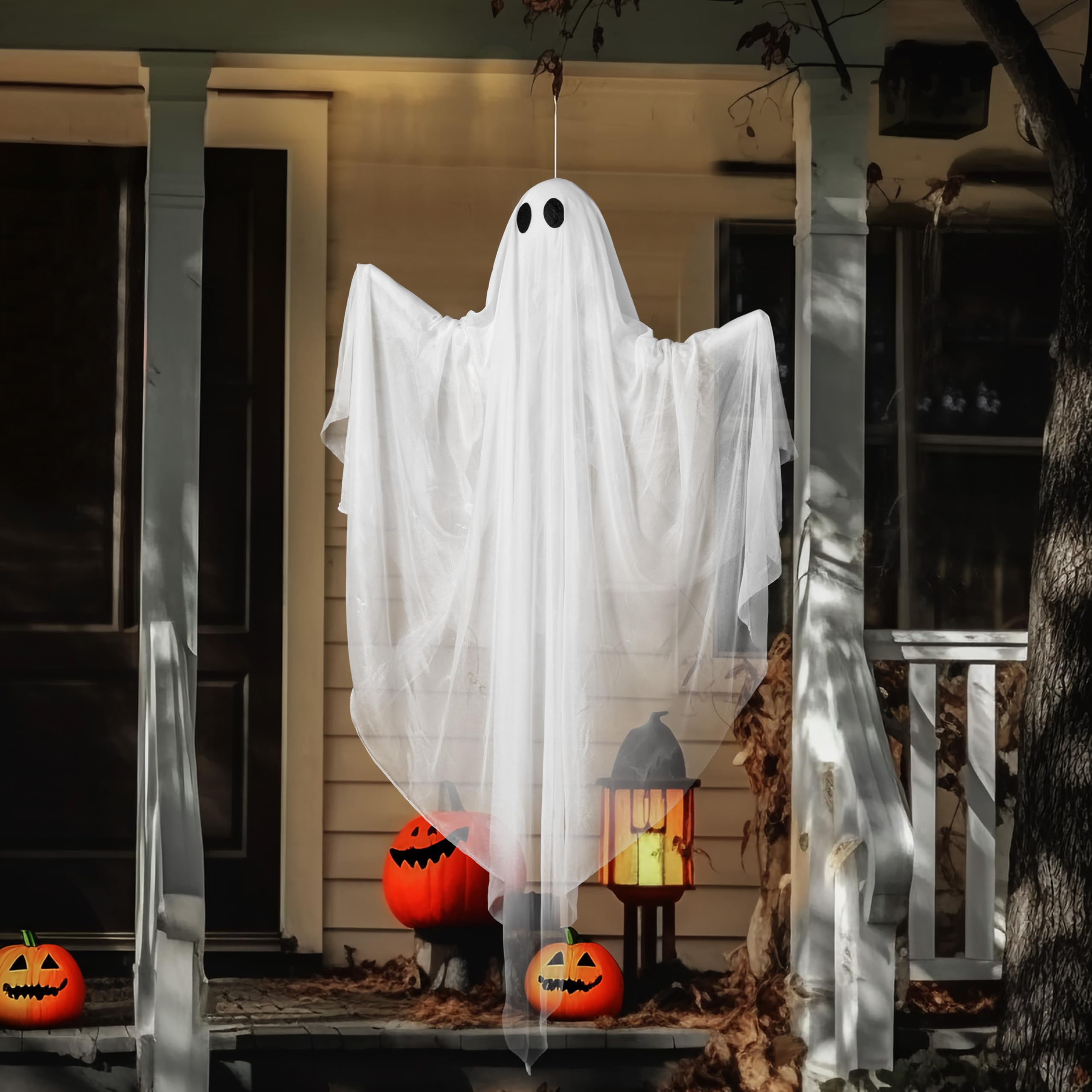 JOYIN Halloween ghost with timer function explained