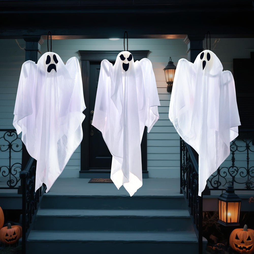 JOYIN Hanging Ghosts with sturdy string for easy installation
