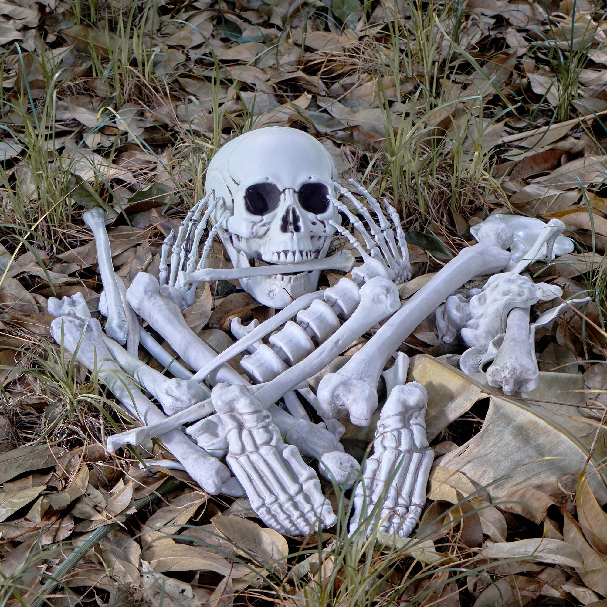 JOYIN skeleton bones arranged for a Halloween party