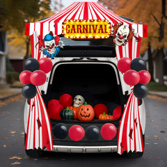 JOYIN Trunk Or Kit red carpet and clown heads