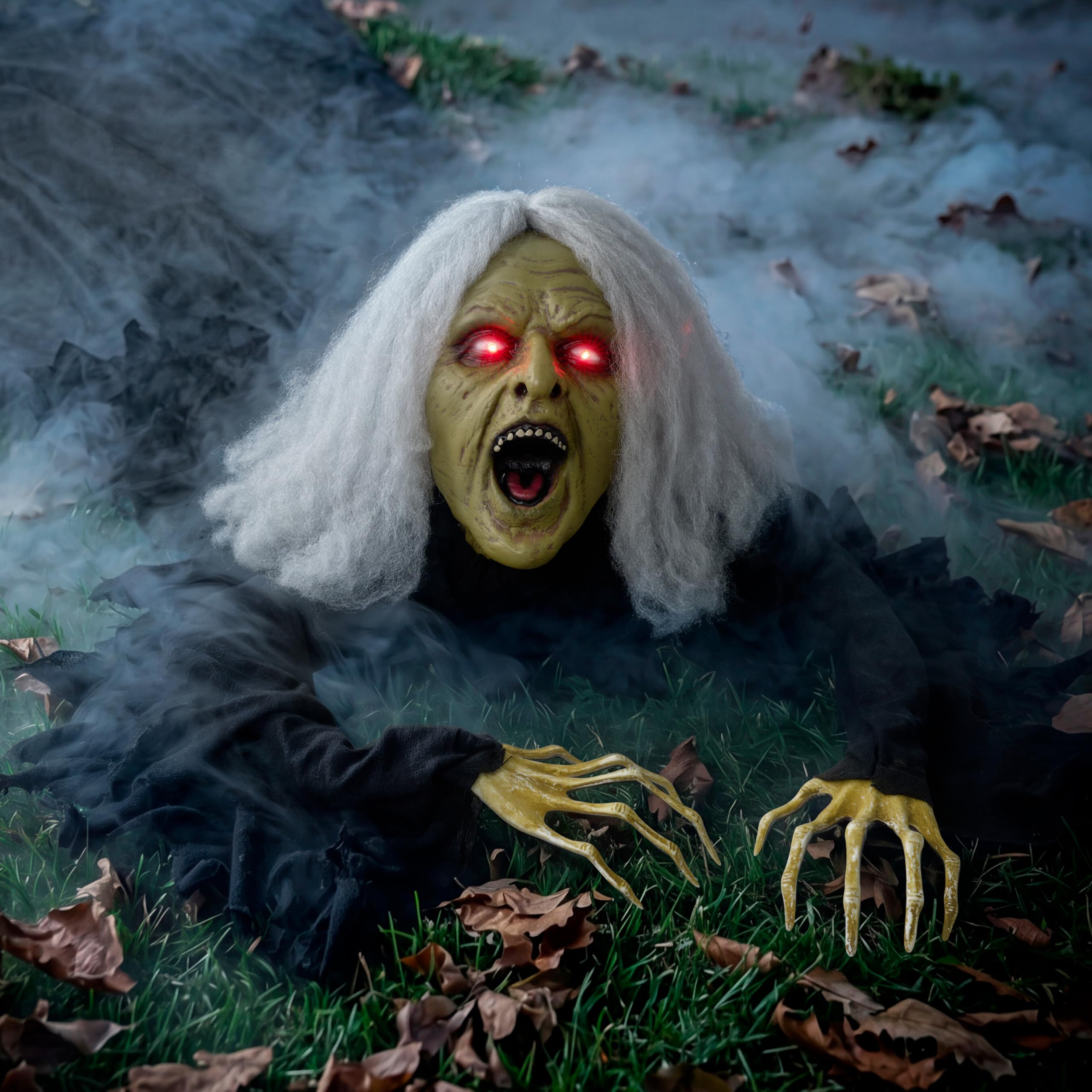 JOYIN Zombie Decoration installed in outdoor yard