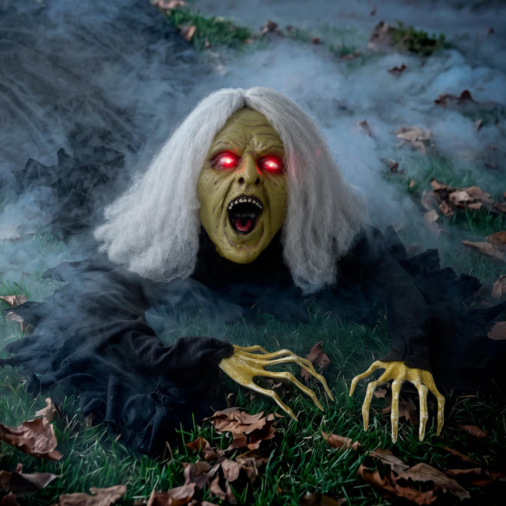 JOYIN Zombie Decoration installed in outdoor yard