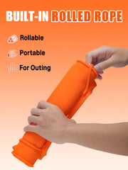 JoySil Grill Mat showing 6-slot organizer layout for grilling tools
