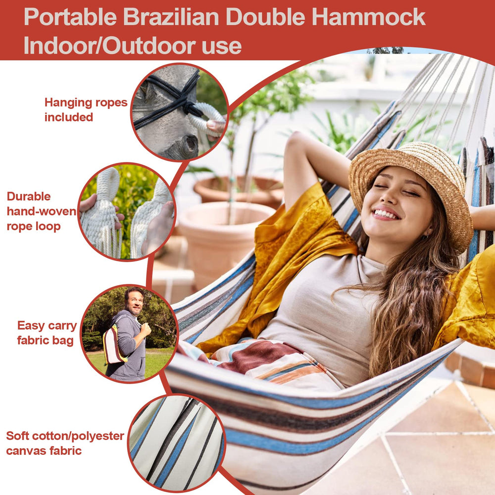JoyView Brazilian Hammock packed in carry bag