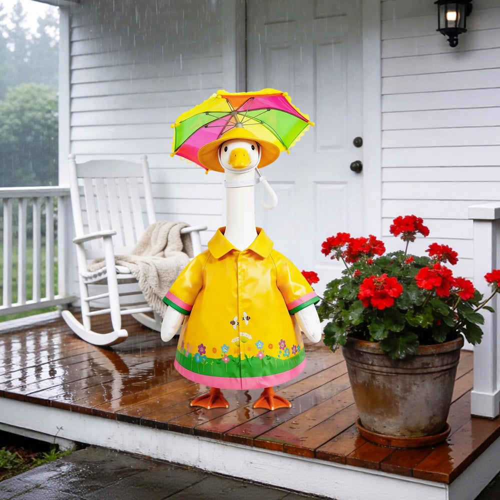 Joyxzacp raincoat outfit includes fastening accessories for secure fit