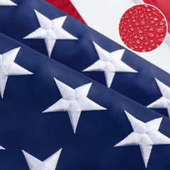 JPorton American Flag 3x5 ft front view with vibrant colours