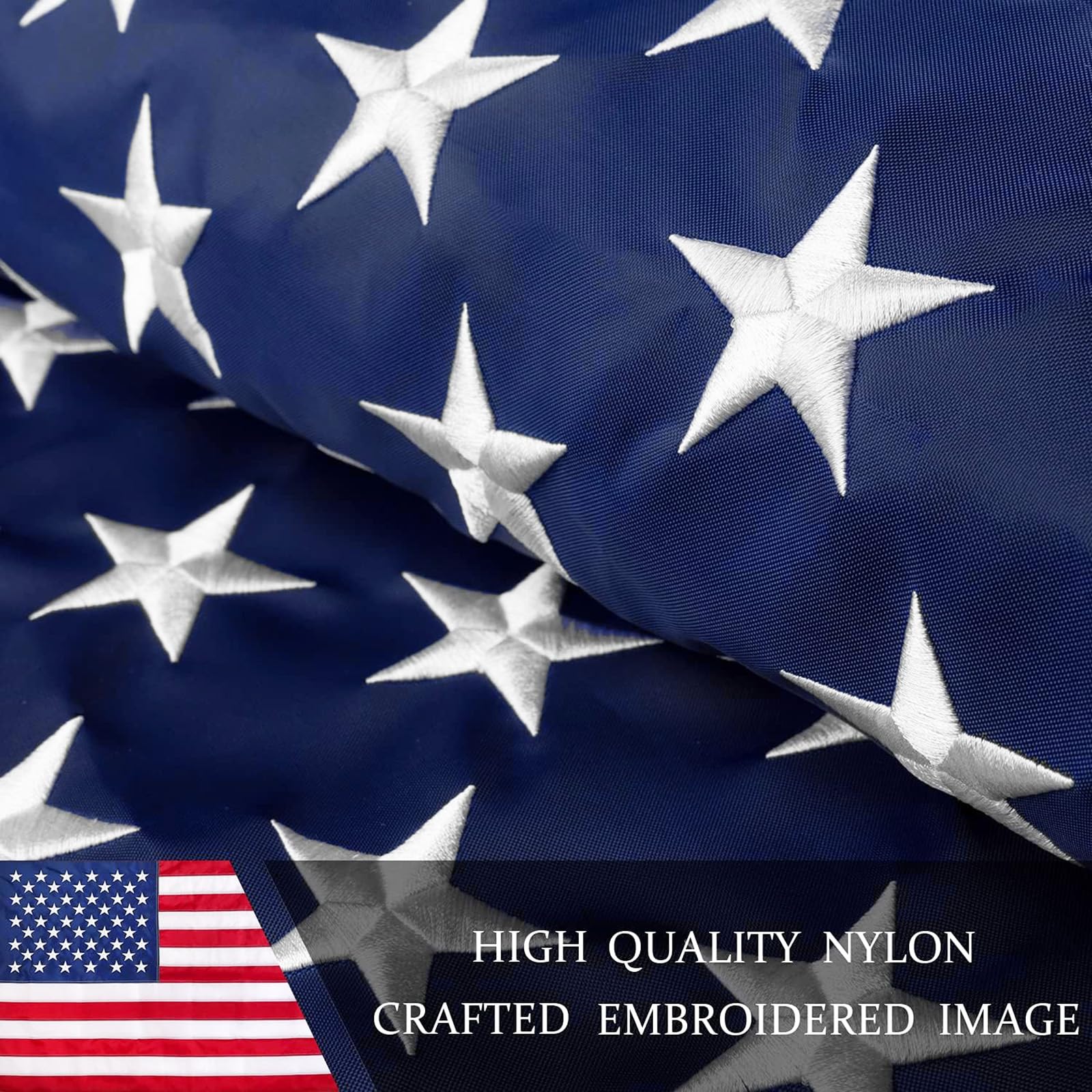 JPorton American Flag 5x8 ft in packaging