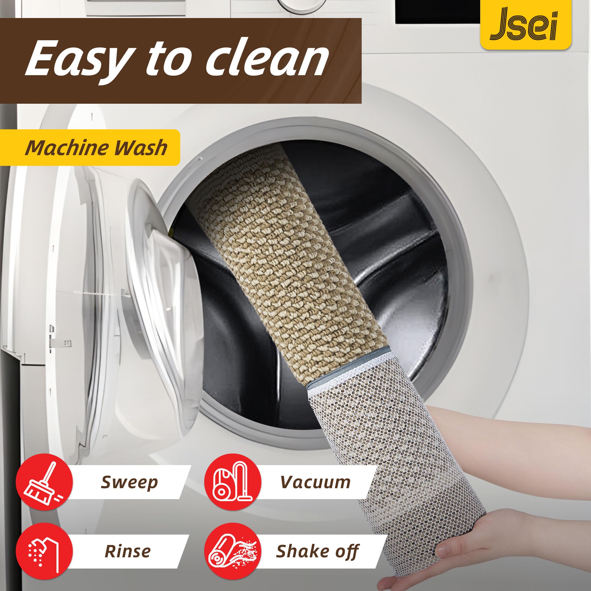 JSEI Dirt Trapper Door Mat folded showing packaging