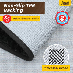 JSEI Dirt Trapper Door Mat in an entryway