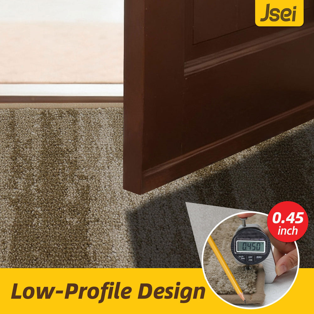 JSEI Dirt Trapper Door Mat in entryway setting