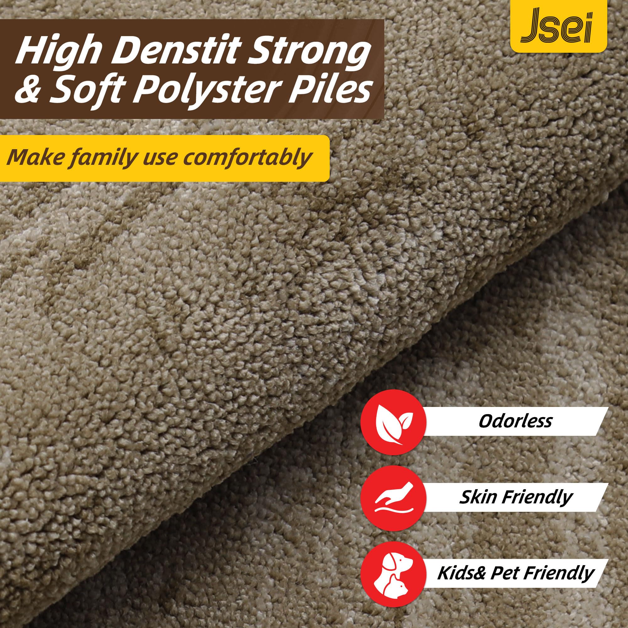 JSEI Dirt Trapper Door Mat laid flat with no creases