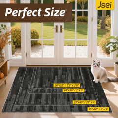 JSEI Dirt Trapper Door Mat non-slip backing detail