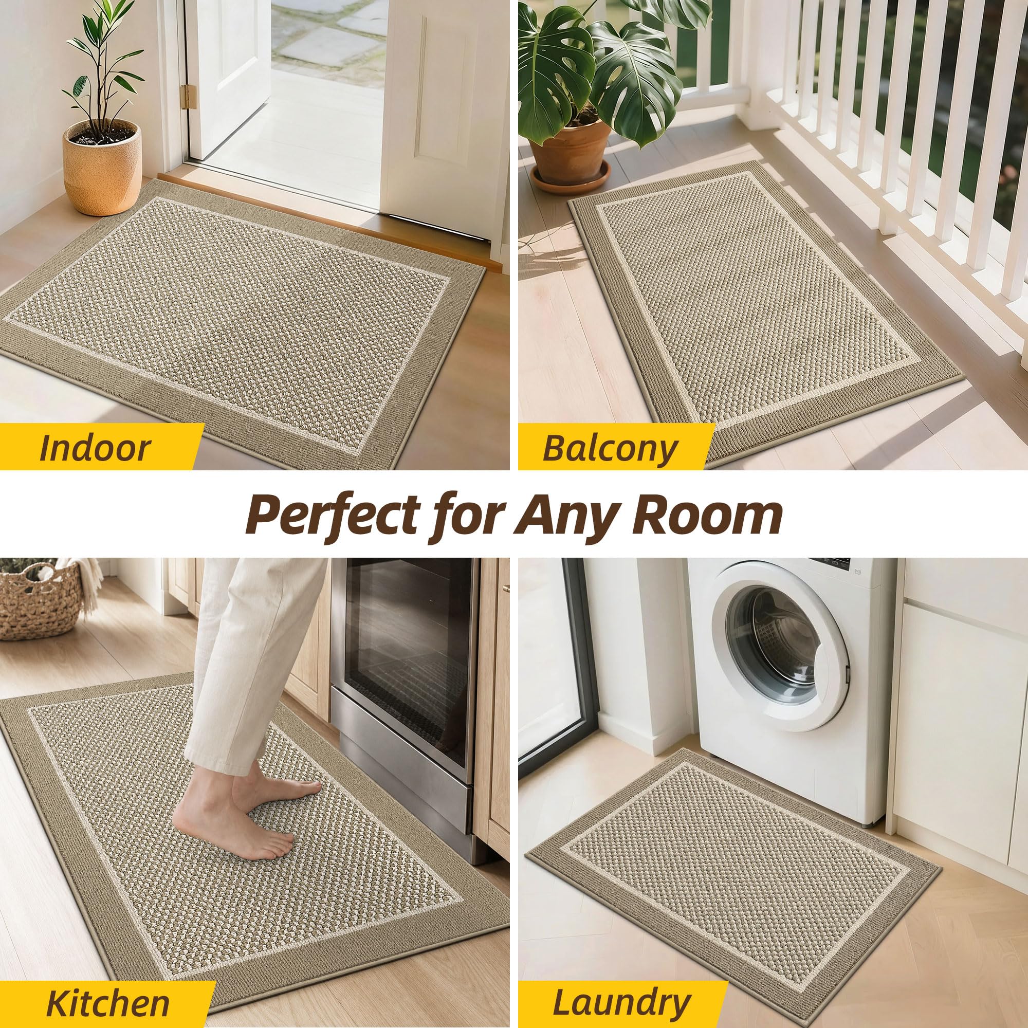 JSEI Dirt Trapper Door Mat showing its low profile