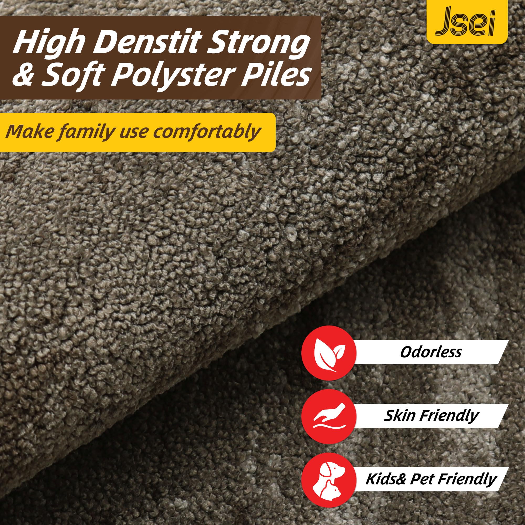 JSEI Dirt Trapper Door Mat showing water absorption