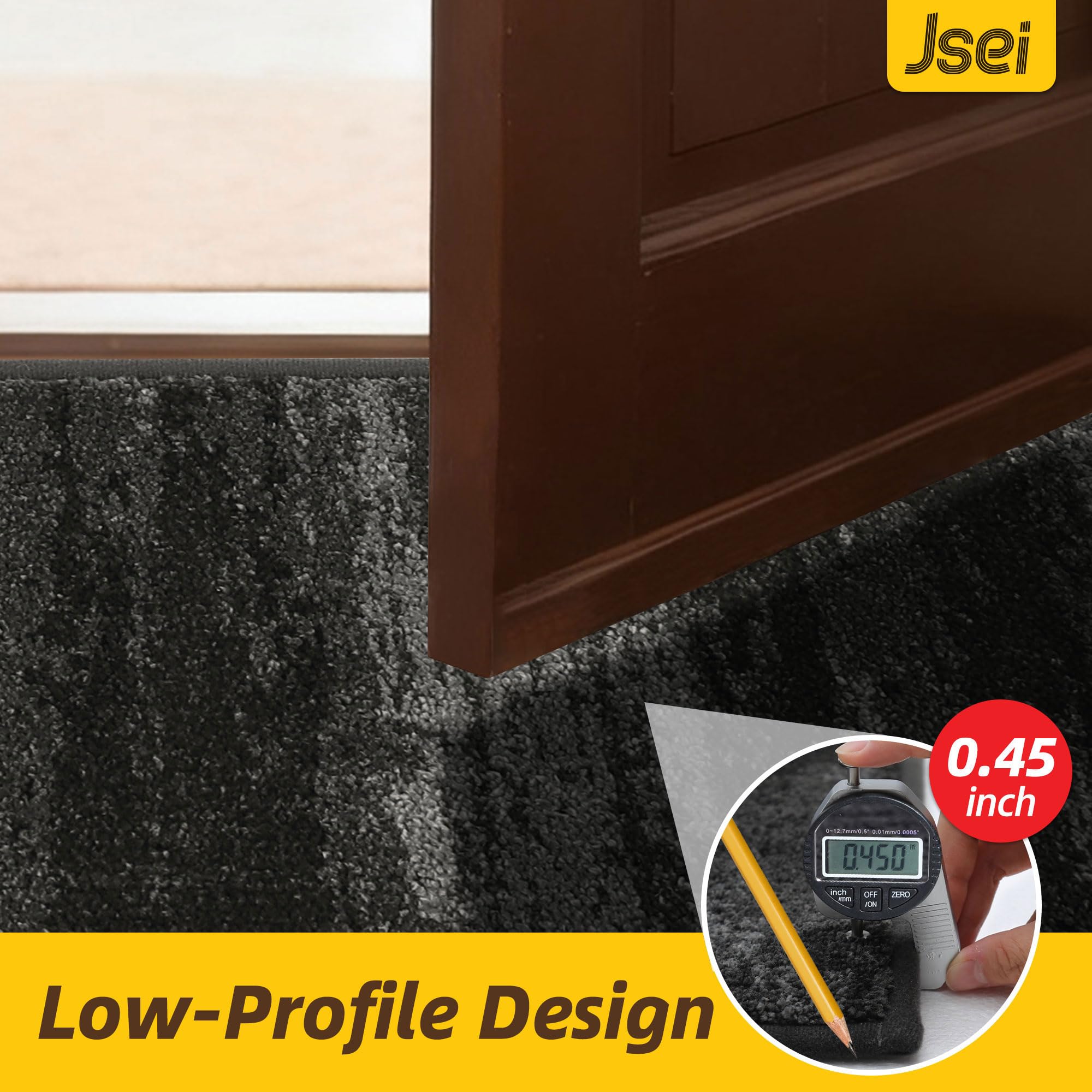 JSEI Dirt Trapper Doormat low-profile design