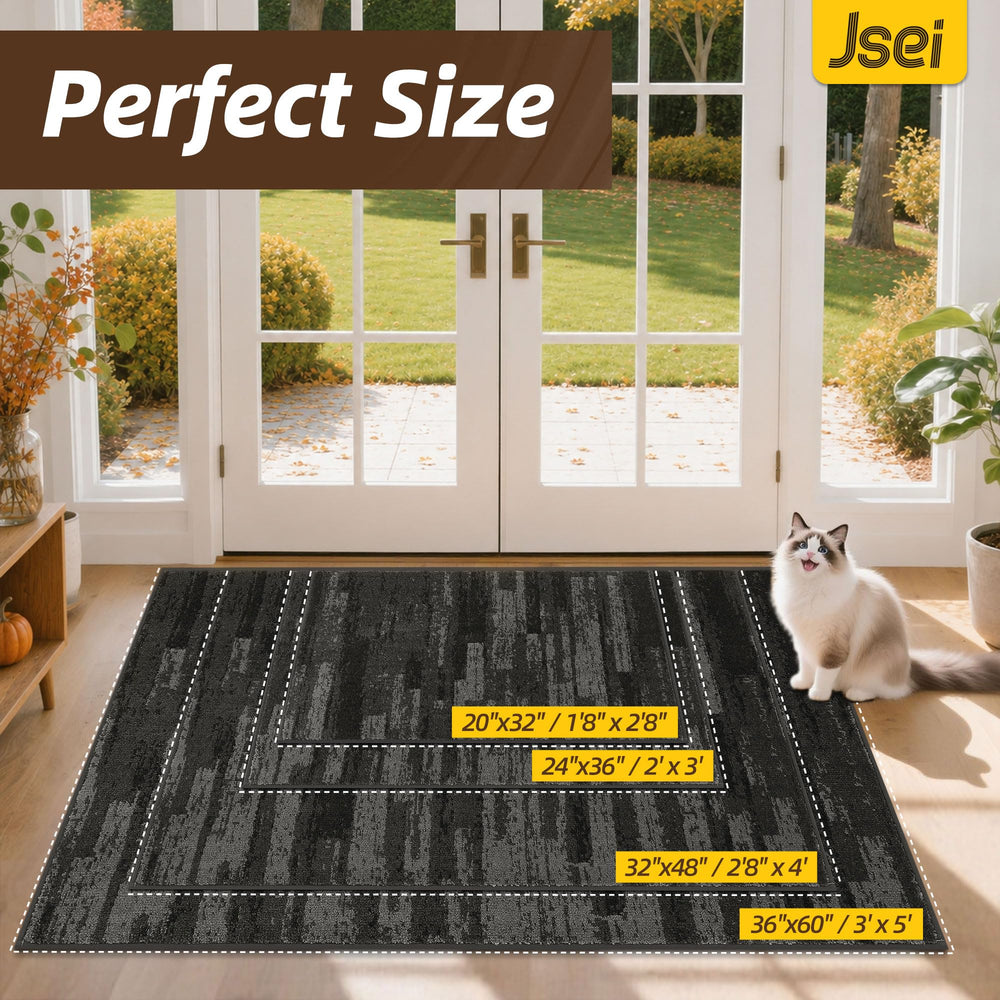 JSEI Dirt Trapper Doormat non-slip backing detail