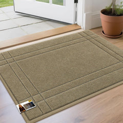 JSEI Door Mat 24x36 beige front view