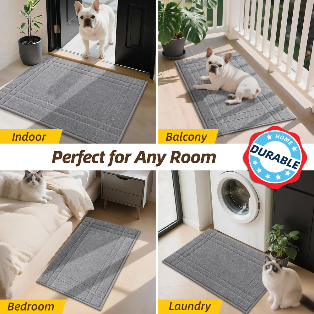 JSEI Door Mat 24x36 light grey packaging