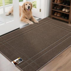 JSEI Door Mat 32x48 Light Brown front view