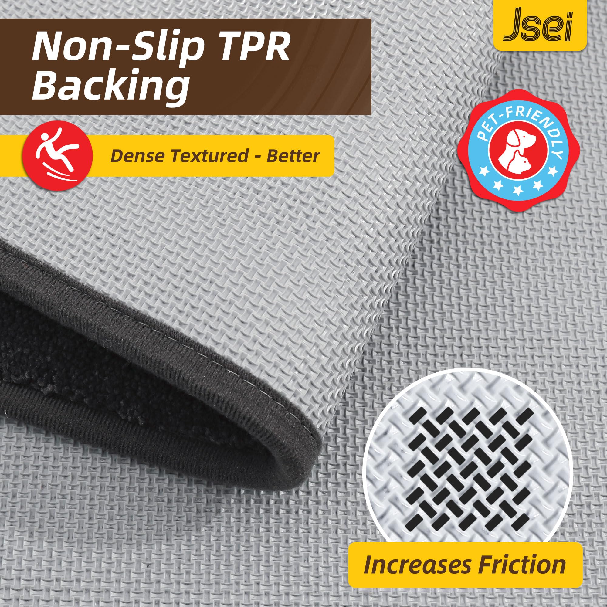 JSEI Door Mat in a hallway setting