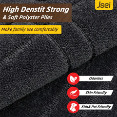JSEI Door Mat non-slip TPR backing