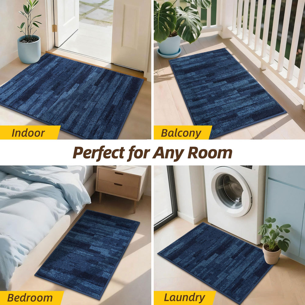 JSEI Door Mat with dirt scraping feature