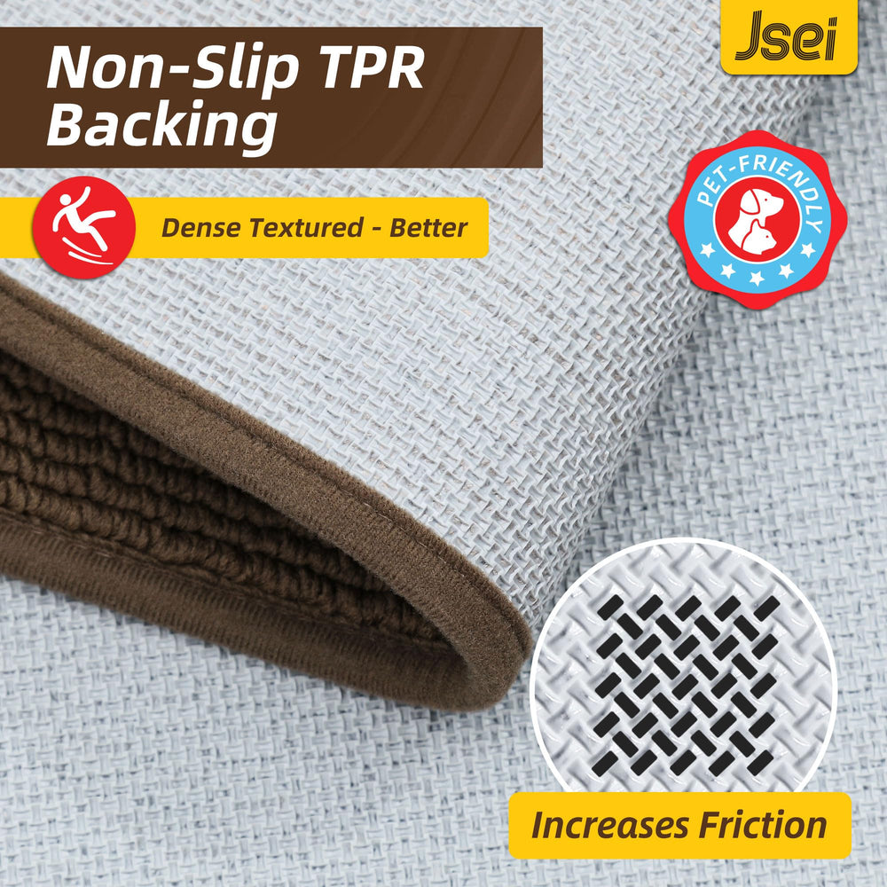 JSEI Welcome Door Mat showing low-profile design