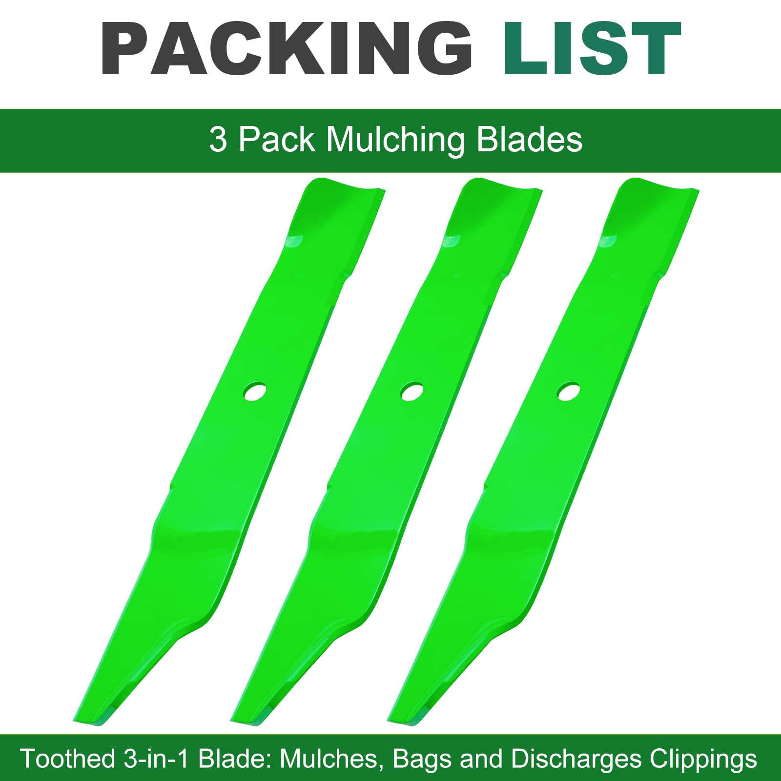 JSXDNWYJ 60-inch blades for Troy Bilt Mustang XP 60