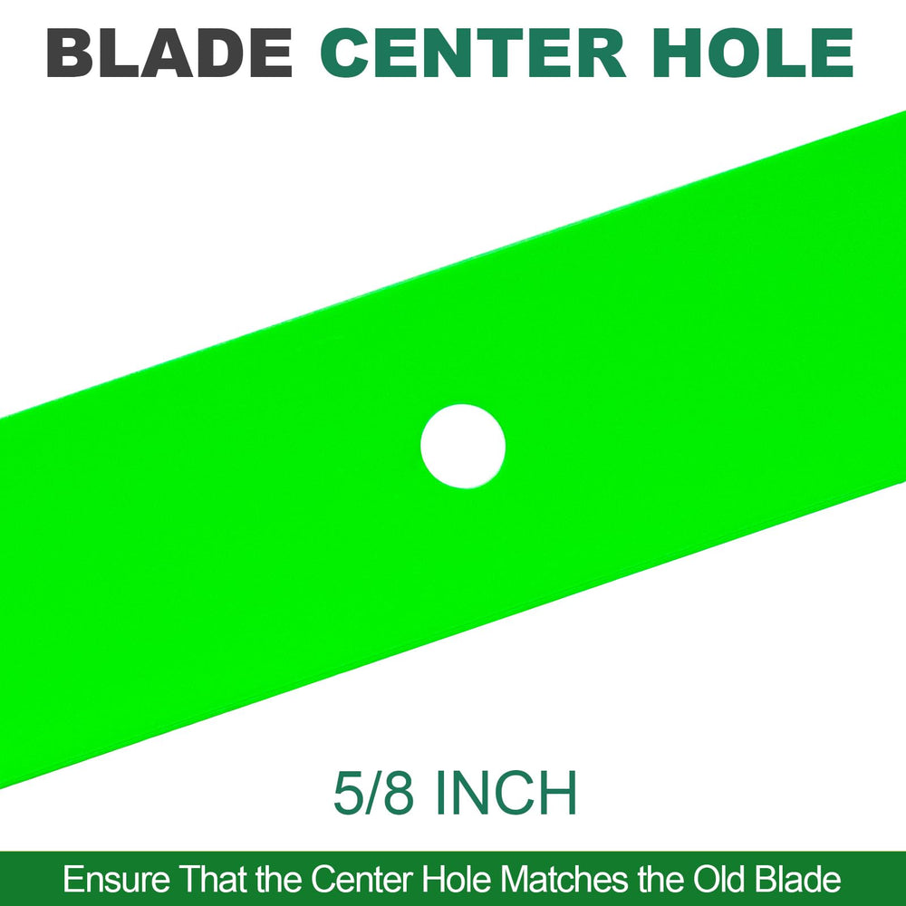 JSXDNWYJ blades displayed with dimensions labeled