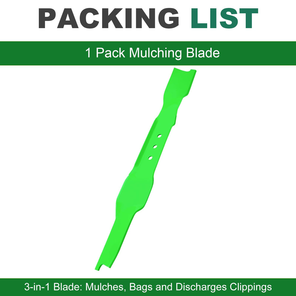 JSXDNWYJ Mulching Blade comparison with OEM blade