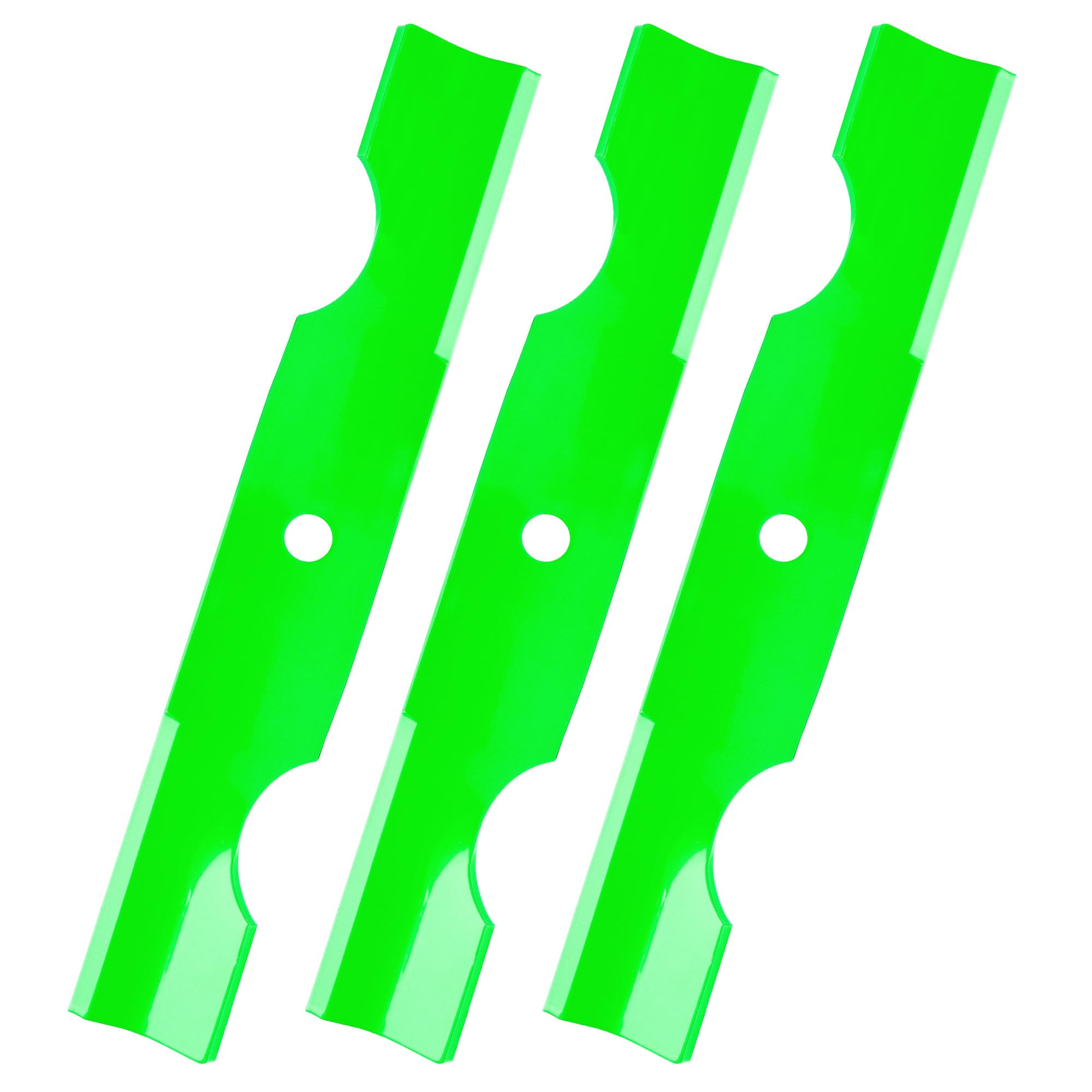 JSXDNWYJ Notched High Lift Blade front view, 14-inch length