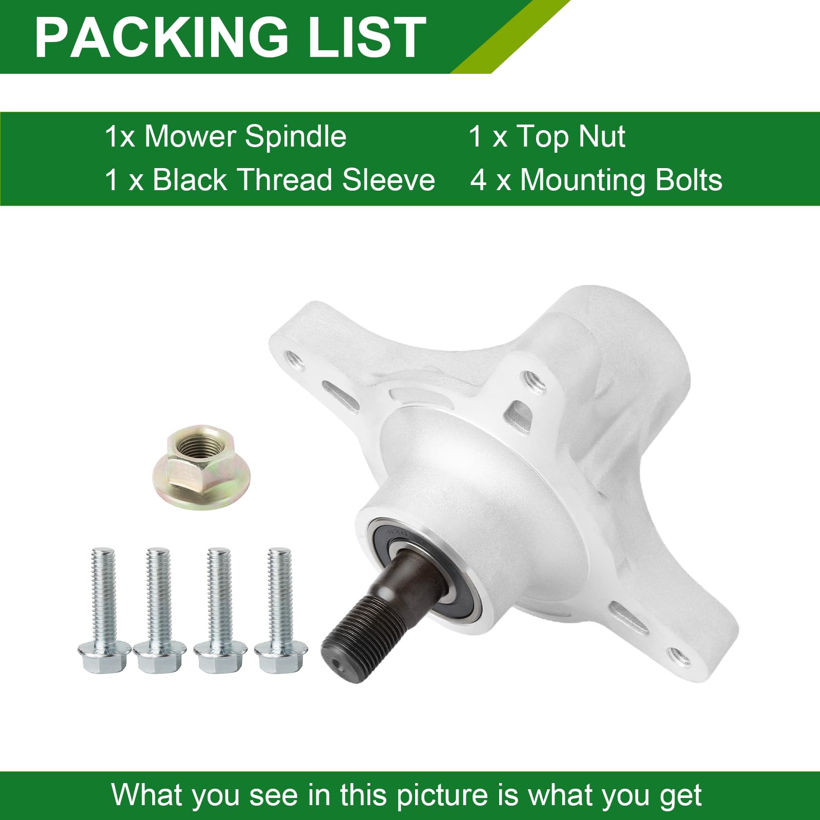 JSXDNWYJ spindle assembly detailed view of mounting holes