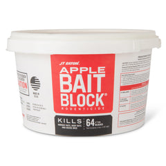 JT Eaton Bait Block Apple Flavor Rodenticide 4 lb pail front view