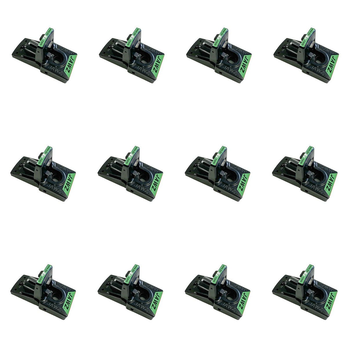 JT Eaton Mouse Trap 12-Pack black traps front view