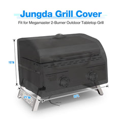 Jungda Grill Cover featuring adjustable drawstring