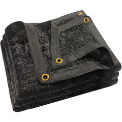 JUNKOGO 40% Shade Cloth 6.5x6.5 FT, black mesh fabric