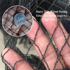 JUNKOGO Bird Netting 20x20 FT mesh detail close-up