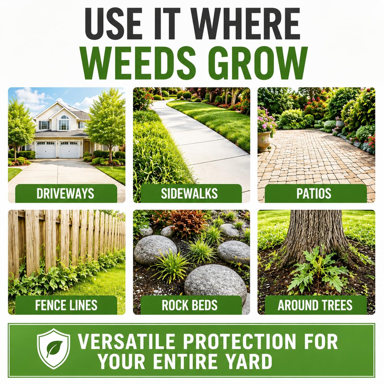 JUST FOR PETS Pet Safe Weed Killer packaging display