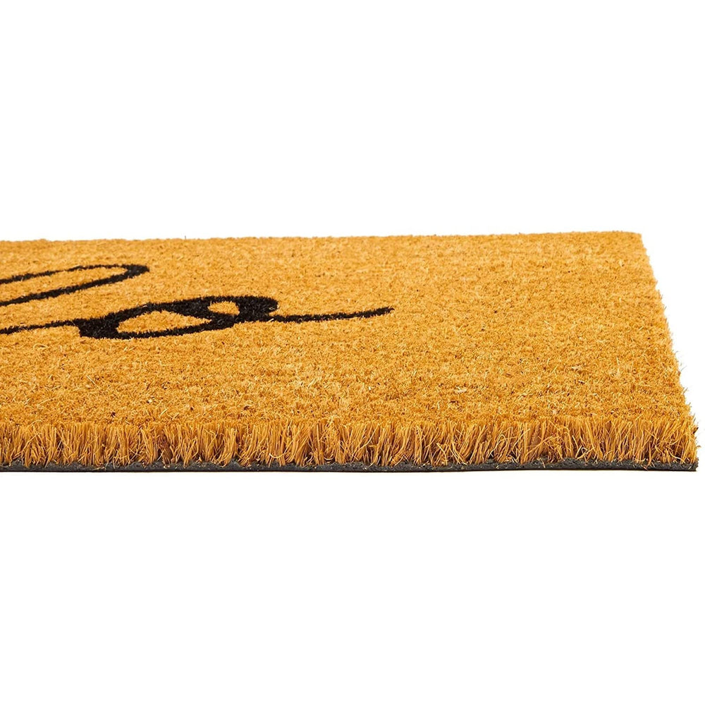 Juvale Hello Coir Doormat rectangular shape, 17 x 30 inches