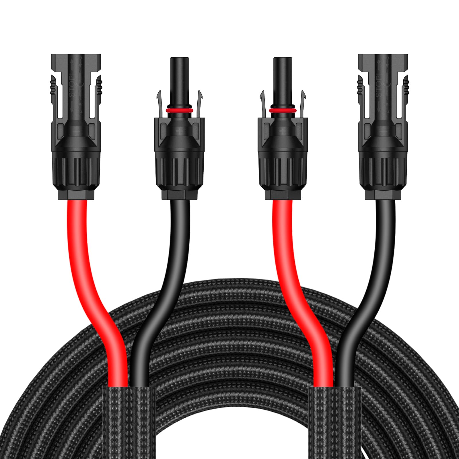 JXMXRPV solar extension cable in packaging