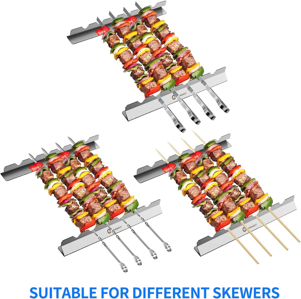 JY COOKMENT Kabob Rack in a dishwasher for easy cleaning