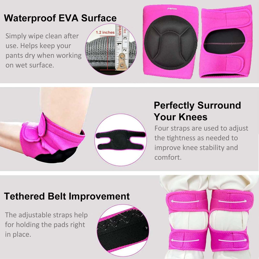 JYBTAA knee pads in use while gardening