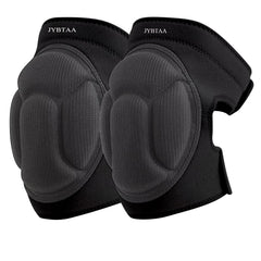 JYBTAA Plus Size Knee Pads black front view