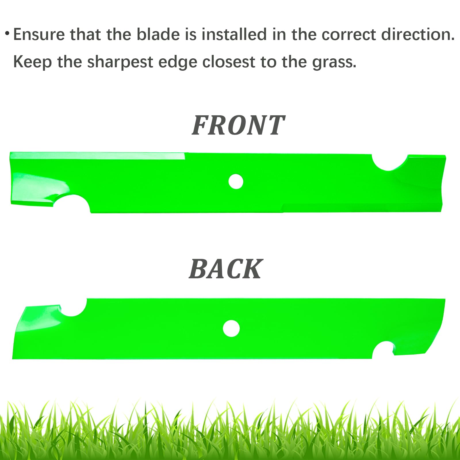 JYLEYJ high lift blades installation guide