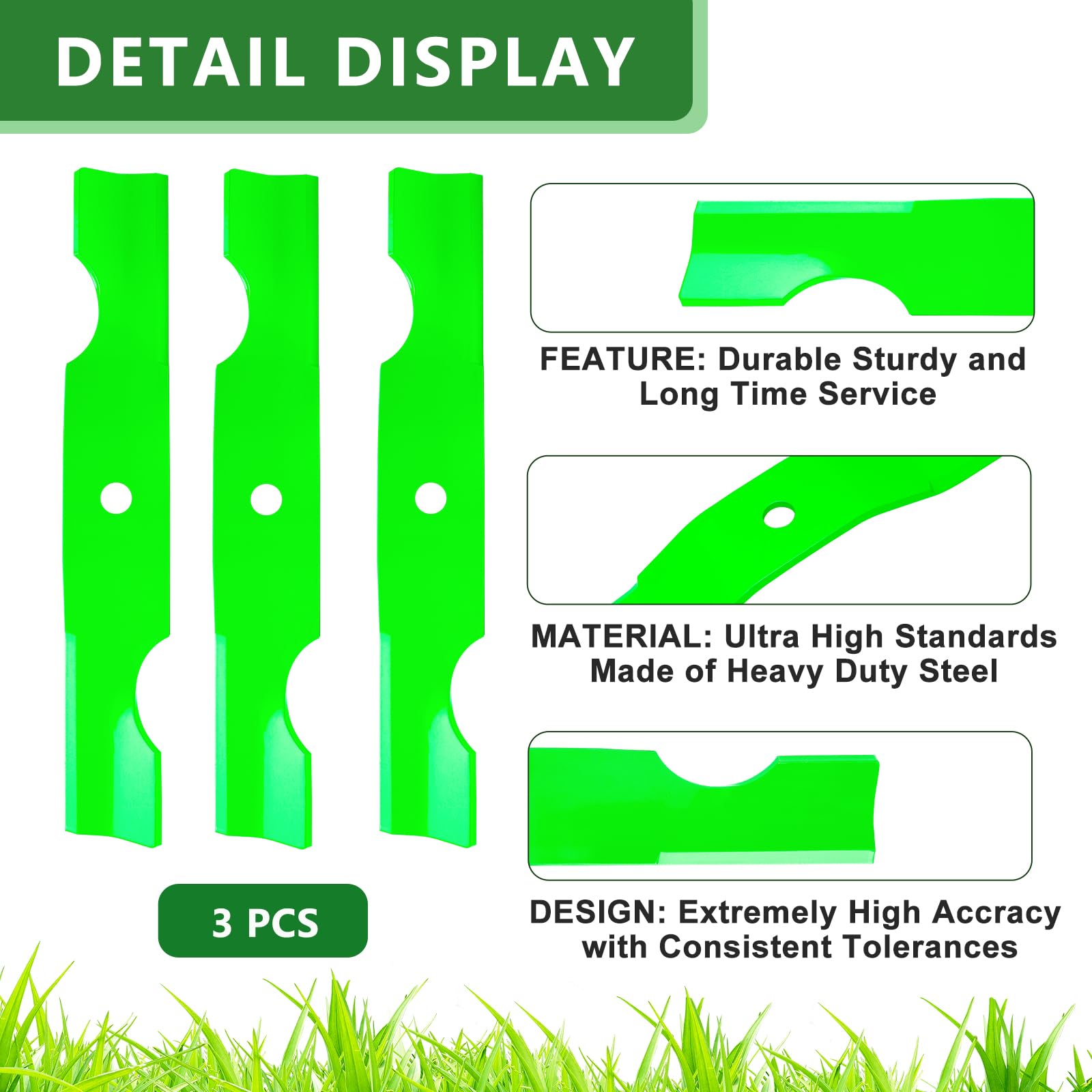 JYLEYJ mower blades packaging display
