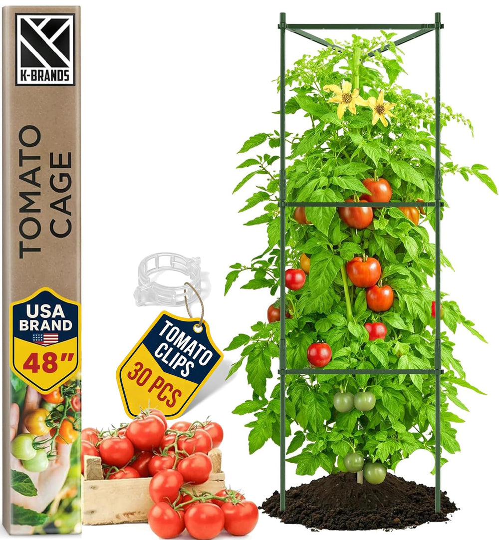 K-Brands 48-inch tomato cage front view