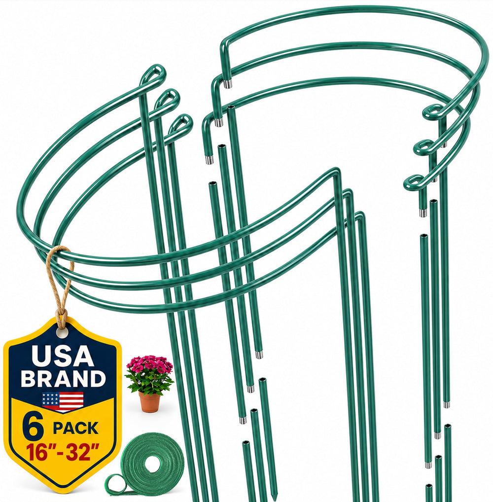 K-Brands plant support stakes 10" diameter with adjustable height