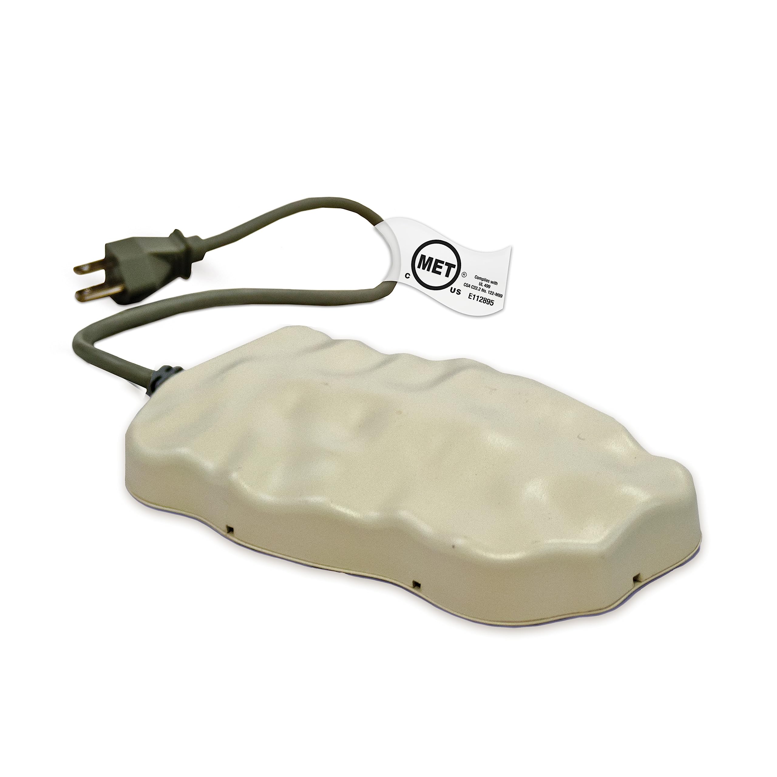 K&H Bird Bath Heater natural rock design front view