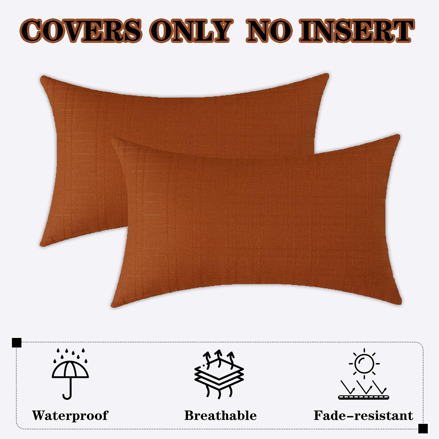 K KEVIN TEXTILE pillow cover displayed next to cushions