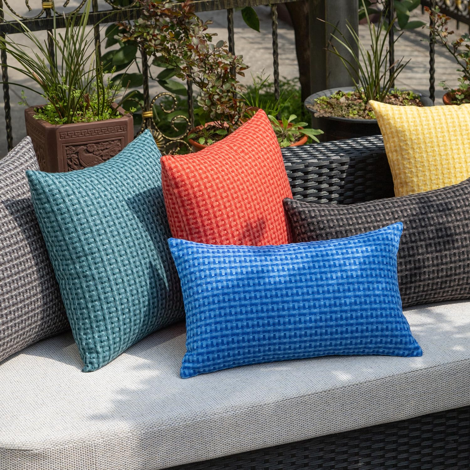 K KEVIN TEXTILE pillow cover fabric texture detail